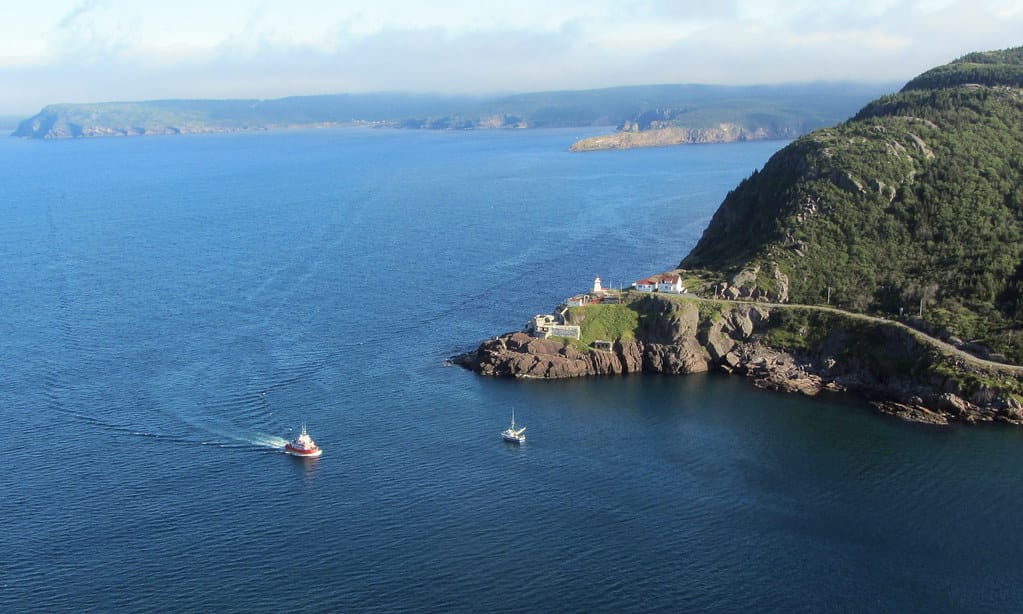 The Narrows at the entrance to St. John's harbour, Newfoundland